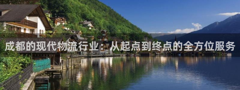 旺财28PG电子游戏：成都的现代物流